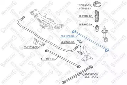 Тяга / стойка, подвеска колеса STELLOX купить