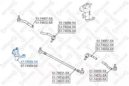 Маятниковый рычаг STELLOX купить