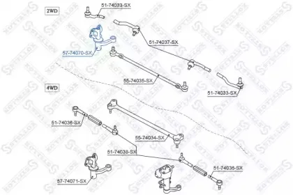 Маятниковый рычаг STELLOX купить