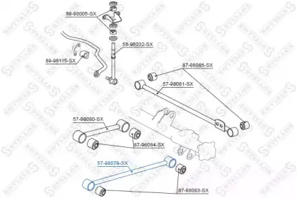 Тяга / стойка, подвеска колеса STELLOX купить