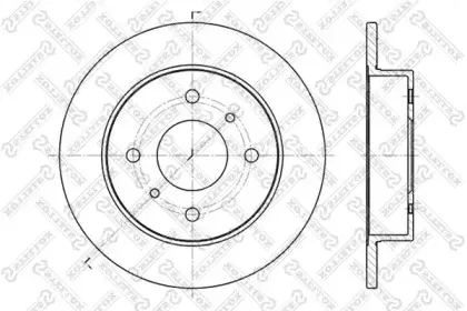 Тормозной диск STELLOX купить