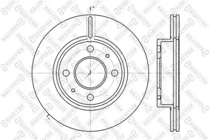 Тормозной диск STELLOX купить