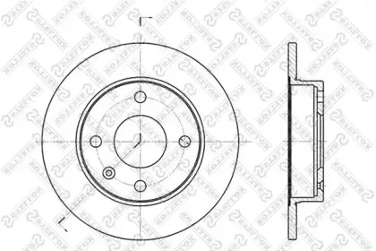 Тормозной диск STELLOX купить