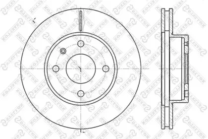 Тормозной диск STELLOX купить