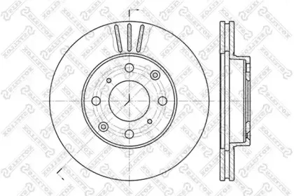 Тормозной диск STELLOX купить