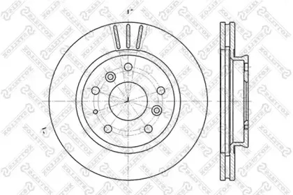 Тормозной диск STELLOX купить