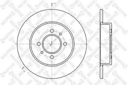 Тормозной диск STELLOX купить