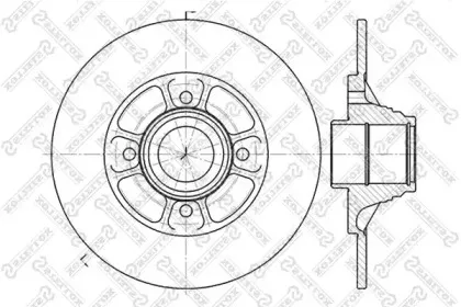 Тормозной диск STELLOX купить