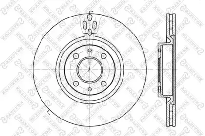 Тормозной диск STELLOX купить