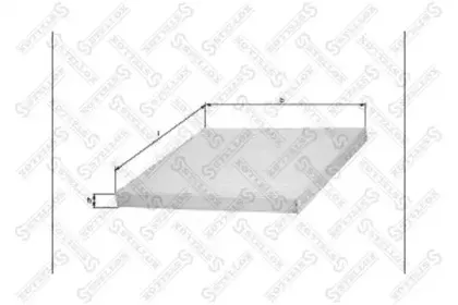 Фильтр, воздух во внутренном пространстве STELLOX купить