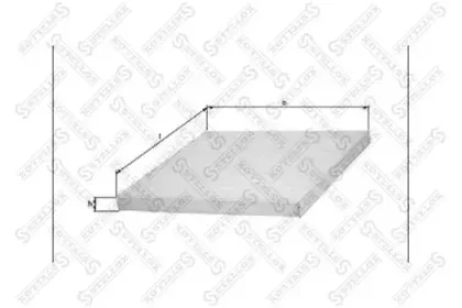 Фильтр, воздух во внутренном пространстве STELLOX купить