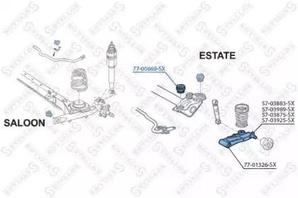 Подвеска, рычаг независимой подвески колеса STELLOX купить