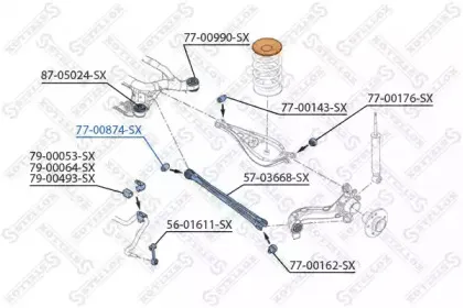 Подвеска, рычаг независимой подвески колеса STELLOX купить