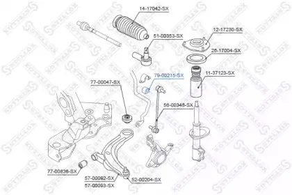 Опора, стабилизатор STELLOX купить