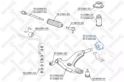 Подвеска, рычаг независимой подвески колеса STELLOX купить
