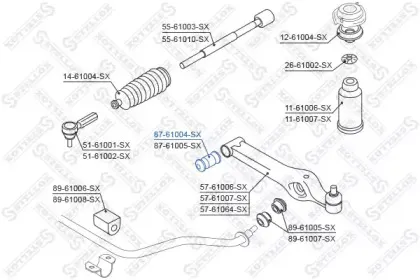 Подвеска, рычаг независимой подвески колеса STELLOX купить