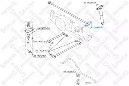 Подвеска, рычаг независимой подвески колеса STELLOX купить