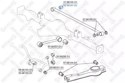 Подвеска, рычаг независимой подвески колеса STELLOX купить