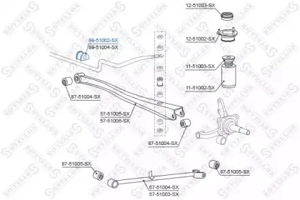 Опора, стабилизатор STELLOX купить