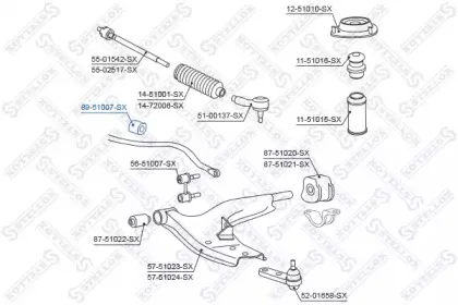 Опора, стабилизатор STELLOX купить