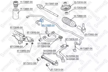 Опора, стабилизатор STELLOX купить