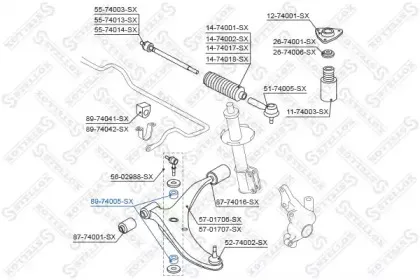 Опора, стабилизатор STELLOX купить