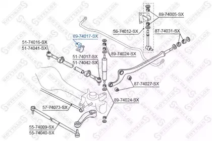 Опора, стабилизатор STELLOX купить