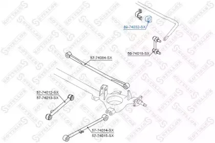 Опора, стабилизатор STELLOX купить