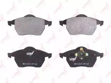 Комплект тормозных колодок, дисковый тормоз LYNXauto купить
