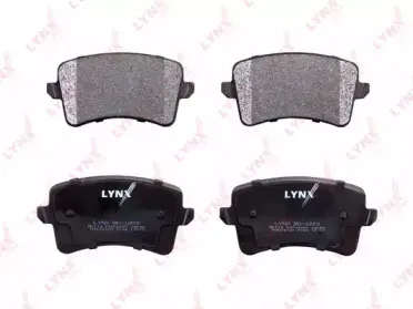 Комплект тормозных колодок, дисковый тормоз LYNXauto купить