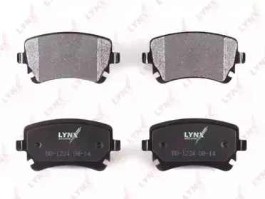 Комплект тормозных колодок, дисковый тормоз LYNXauto купить