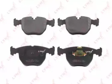 Комплект тормозных колодок, дисковый тормоз LYNXauto купить