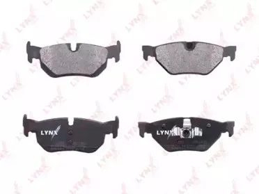 Комплект тормозных колодок, дисковый тормоз LYNXauto купить