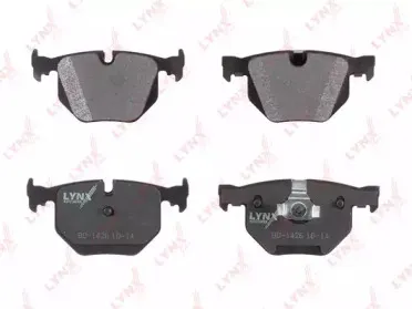 Комплект тормозных колодок, дисковый тормоз LYNXauto купить