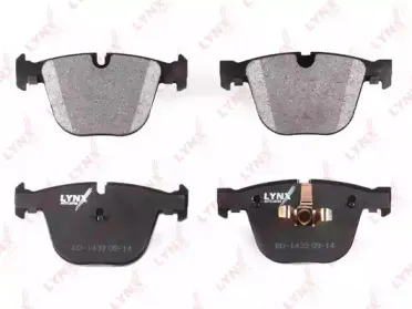 Комплект тормозных колодок, дисковый тормоз LYNXauto купить