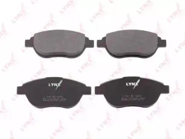 Комплект тормозных колодок, дисковый тормоз LYNXauto купить
