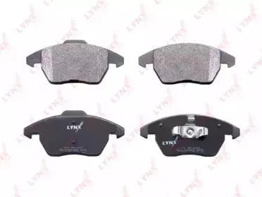 Комплект тормозных колодок, дисковый тормоз LYNXauto купить