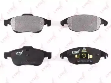 Комплект тормозных колодок, дисковый тормоз LYNXauto купить