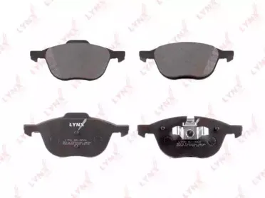 Комплект тормозных колодок, дисковый тормоз LYNXauto купить