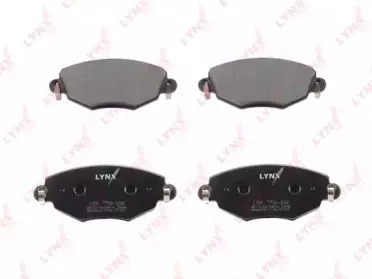Комплект тормозных колодок, дисковый тормоз LYNXauto купить