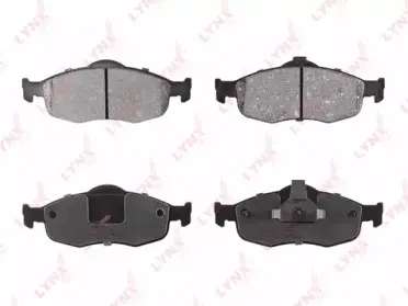 Комплект тормозных колодок, дисковый тормоз LYNXauto купить