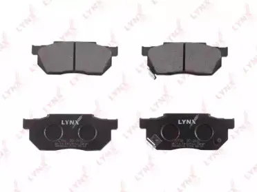 Комплект тормозных колодок, дисковый тормоз LYNXauto купить