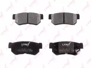 Комплект тормозных колодок, дисковый тормоз LYNXauto купить