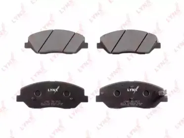 Комплект тормозных колодок, дисковый тормоз LYNXauto купить