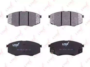 Комплект тормозных колодок, дисковый тормоз LYNXauto купить