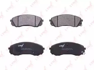 Комплект тормозных колодок, дисковый тормоз LYNXauto купить