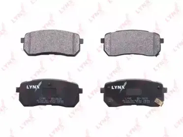 Комплект тормозных колодок, дисковый тормоз LYNXauto купить