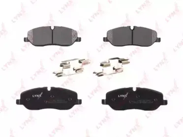 Комплект тормозных колодок, дисковый тормоз LYNXauto купить