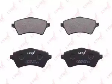 Комплект тормозных колодок, дисковый тормоз LYNXauto купить