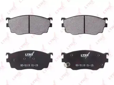Комплект тормозных колодок, дисковый тормоз LYNXauto купить
